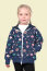 Softshell Digital bunter Weltraum - dunkelblau