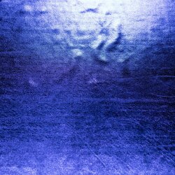 Folienjersey Uni Metallic blau
