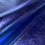 Folienjersey Uni Metallic blau