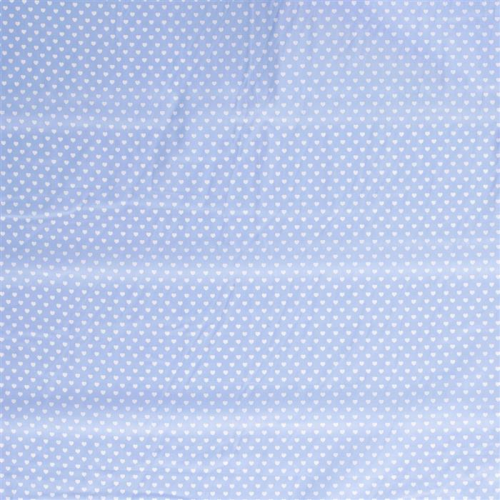 Baumwolle Herzen 5mm sky (hellblau)