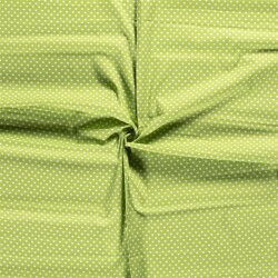 Corazones de popelina de algodón 5 mm - Verde...