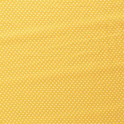 Cotton poplin hearts 5mm - sunshine yellow