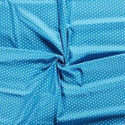 Étoiles de Poeline de coton 10mm - turquoise