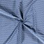 Estrellas de popelina de algodón 10mm - azul denim
