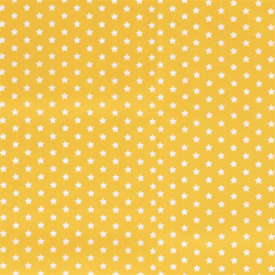 Baumwolle Sterne 10mm - gelb