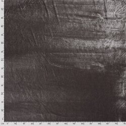 Stretch Samt *Marie* Uni - taupe