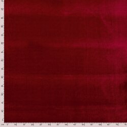 Stretch Samt *Marie* - granatrot