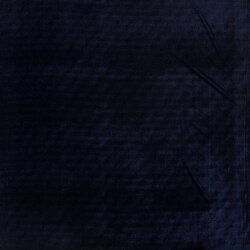 Stretch velvet *Marie* - midnight blue - dark blue