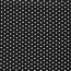 Estrellas de popelina de algodón 10mm - negro