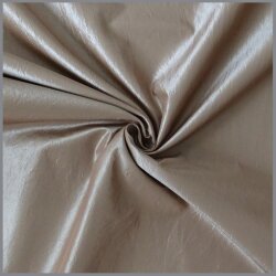 Crash taffeta - warm beige