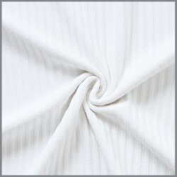 Maglia a costine *Marie* - crema - bianco