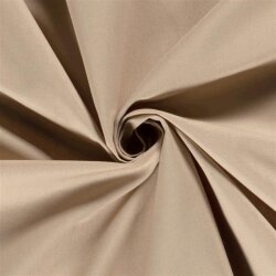 Baumwollstoff Fahnentuch Cretonne *Marie* Uni - beige
