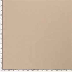 Baumwollstoff Fahnentuch Cretonne *Marie* Uni - beige