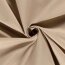 Baumwollstoff Fahnentuch Cretonne *Marie* Uni - beige