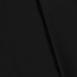 Baumwollstoff Fahnentuch Cretonne *Marie* Uni - schwarz