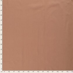 Baumwollstoff Fahnentuch Cretonne *Marie* Uni - lehm