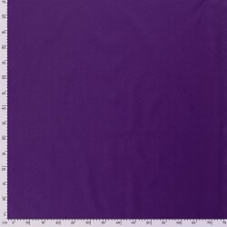 Baumwollstoff Fahnentuch Cretonne *Marie* Uni - aubergine
