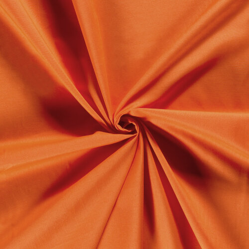 Baumwollstoff Fahnentuch Cretonne *Marie* Uni - orange