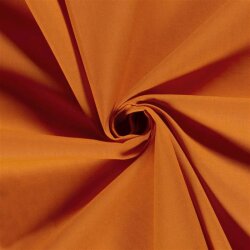 Baumwollstoff_Cretonne *Marie* Uni - orange