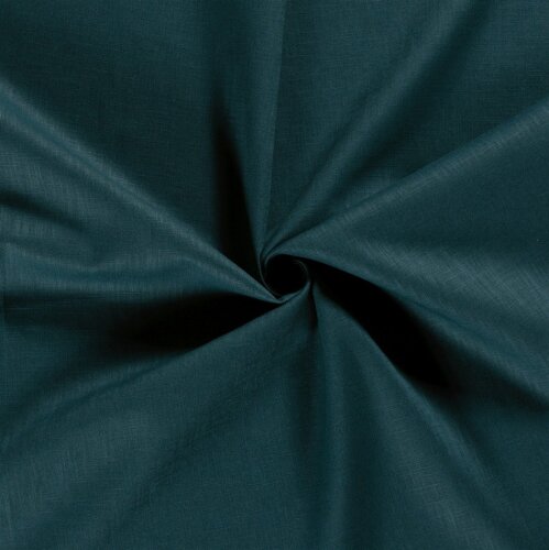 Linen *Marie* Uni - dark petrol