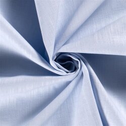 Lino *Marie* Uni - blu fresco