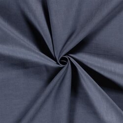 Linen *Marie* Uni - medium denim blue