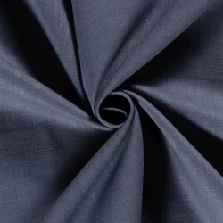 Linen *Marie* Uni - medium jeans blue