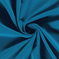 Decorative fabric clothing *Marie* Uni - vivid turquoise