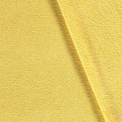 Tissu éponge *Marie* uni - jaune doux