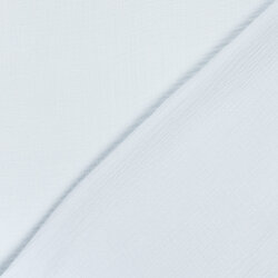 Musselin Uni *Marie* - himmelblau