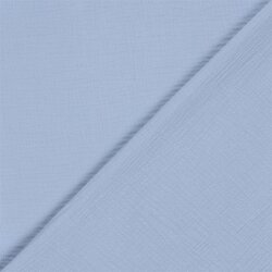 Musselin Uni *Marie* - hellblau