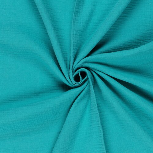 Musselin Uni *Marie* - atlantis
