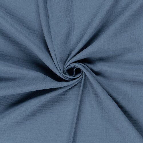 Muslin Uni *Marie* - jean blue