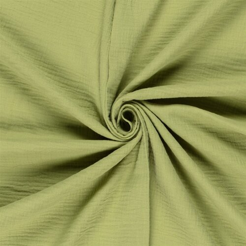 Muslin Uni *Marie* - zelená kiwi