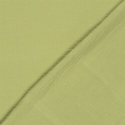 Muslin Uni *Marie* - zelená kiwi