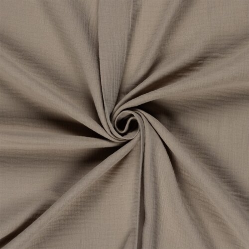 Musselin Uni *Marie* - beige