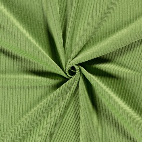 Broad corduroy *Marie* coarse - spring green