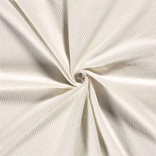 Breitcord *Marie* grob Uni - creme