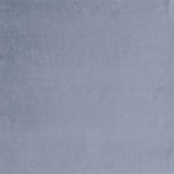 Nickistoff *Marie* Uni - rauchblau