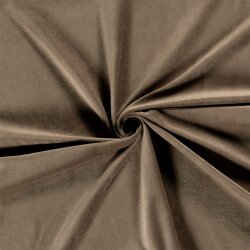 Nickistoff *Marie* Uni - deep beige