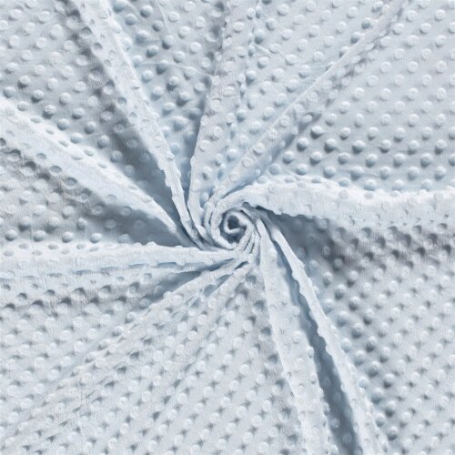 Minky Fleece *Marie* - light cold blue