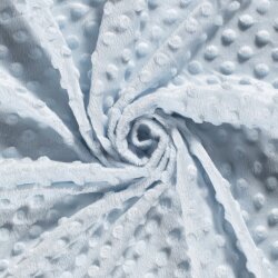 Minky Fleece *Marie* - light cold blue