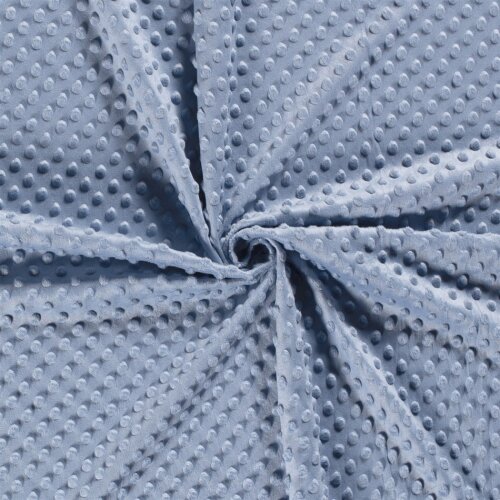Minky Fleece *Marie* - light denim blue