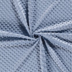 Minky Fleece *Marie* - azul vaquero claro