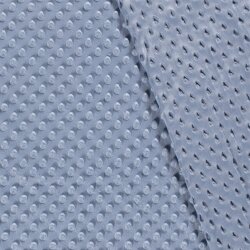 Minky Fleece *Marie* - light denim blue