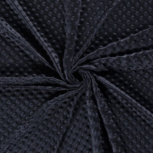 Minky Fleece *Marie* - midnight blue