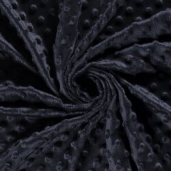 Minky Fleece *Marie* - midnight blue