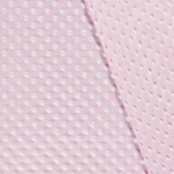 Toison Minky *Marie* - rose tendre
