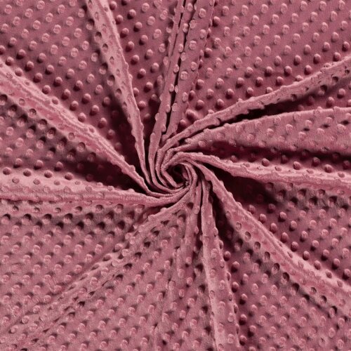 Minky Fleece *Marie* - antiek roze