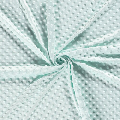 Minky Fleece *Marie* - light mint